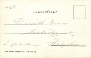 Hand drawn romantic postcard, mushroom