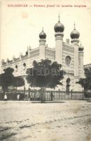 Kolozsvár, Ferenc József út, izraelita templom; Lepage Lajos kiadása / synagogue (EK)