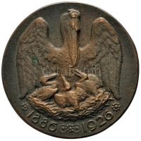 Reményi József (1887-1977) 1926. "Édesanyám" Br emlékérem. "EZ. A. LEGJOBB. ASSZONY. A. MI. DRÁGA. JÓ. ANYÁNK" (142.2g/70mm) T:2  Hungary 1926. "My Mother" commemorative Br medallion. Sign: József Reményi (142.2g/70mm) C:XF HP 4403.