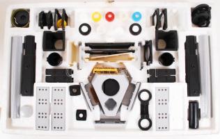 3 db játék: Optikai építő, flipper (javításra szorul), motocross