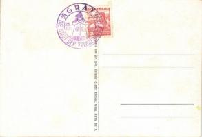 'Mander s'ischt Zeit!' Judaica, NS propaganda, So. Stpl s: F. Köck