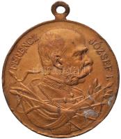 Osztrák-Magyar Monarchia / Veszprém 1908. "EMLÉKÜL Ő FELSÉGE A CSÁSZÁR ÉS KIRÁLY JELENLÉTE ALKALMÁBÓL A VESZPRÉMI NAGY HADGYAKORLATOKNÁL 1908. SEPTEMBER HAVÁBAN" Br medál (29mm) T:2- ph. Austro-Hungarian Monarchy / Veszprém 1908. "Military Exercise with the presence of Franz Joseph" Br commemorative medal C:VF edge error