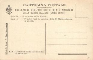 SAR Luigi di Savoia, SSAR Ferdinando di Savoia, SAR Aimone di Savoia; Italian military