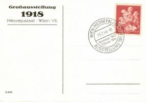 'Das Kriegsziel der Weltplutokratie' Antisemitic propaganda, Grossausstellung 1918 Wien So...