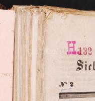 1846 Kronstadt, "Satellit" Siebenbürger Wochenblattes. 2-104. szám, 101 db, hiányzik az 1....