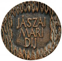 ~1970. "Jászai Mari-Díj" öntött Br díjérem jelzés nélkül (191g/64mm) T:1-
Hungary ~1970. &...