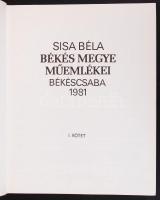 Sisa Béla: Békés megye műemlékei. Békéscsaba 1981 I-II. kötet. Békéscsaba, 1981. Kiadói egészvászon ...