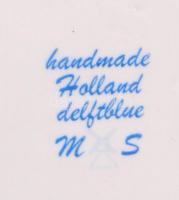 MS holland porcelán malom, kézzel festett, jelzett, hibátlan, m:28 cm