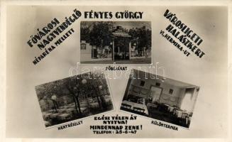 Budapest XIV. Hermina út, Fényes György fővárosi nagyvendéglője