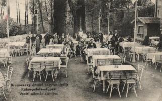Budapest XV. Rákospalota-Újpest, Brunovszky József nagyvendéglője
