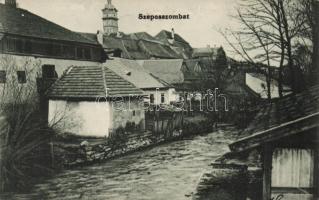 Szepesszombat, patak; Hensch Ede kiadása