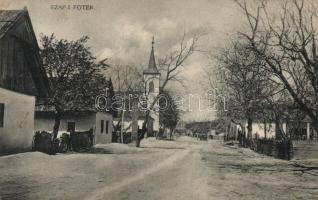 Szap, Sap; Főtér / main square (Rb)