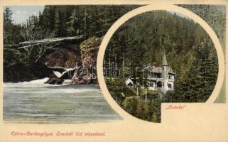 Tátra, Barlangliget, Landoki-híd, Ivánka; kiadja Feitzinger Ede