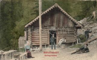 Tátra, Barlangliget, Barlang-menház; kiadja Feitzinger Ede / alpine house