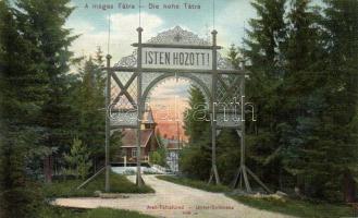 Alsótátrafüred, kapu / entrance