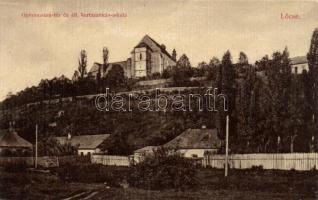 Lőcse, Gimnázium tér, kertmunkás iskola / school square, gardening school