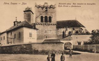 Késmárk, Katolikus templom; kiadja Feitzinger Ede / church