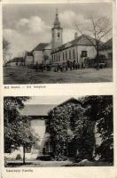 Komáromszentpéter, Református templom, Vásárhelyi-kastély / church, castle (EK)