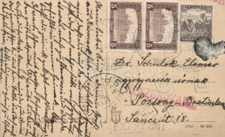 Kunszentmiklós, Piactér, református templom (ragasztónyom / gluemark)