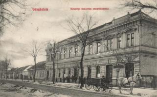 Szeghalom, községi szálloda; Kohn Sándor kiadása