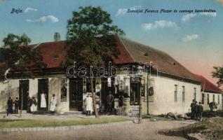 Baja, Somorjai Ferencz fűszerkereskedése; Somorjai Ferencz kiadása