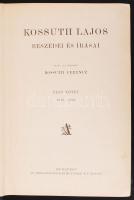 Kossuth Lajos beszédei és írásai I-III. Sajtó alá rendezte: Kossuth Ferencz. Budapest é.n. Athenaeum...