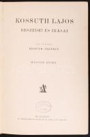 Kossuth Lajos beszédei és írásai I-III. Sajtó alá rendezte: Kossuth Ferencz. Budapest é.n. Athenaeum...