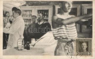 Austro-Hungarian mariners, doctor vaccinated on the board (fa)