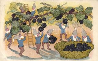 'Pro Juventute, Herbst' dwarves s: E. Kreidolf (EB)