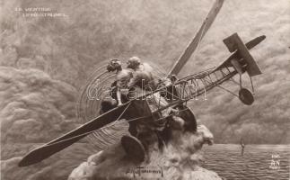 'Le Vertige, Liebestaumel' Allegorie No. 196., Mastroianni sculptochromie art postcard, copyright by A. Noyer, 1912