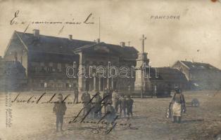 Pancsova városháza / town hall, photo (b)
