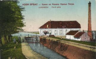 Újverbász felső zsilip / dyke (b)