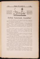 1932 Bp., A székelység, I. évf. 1. szám, Tudományos, irodalmi, művészeti és társadalmi folyóirat, 32...