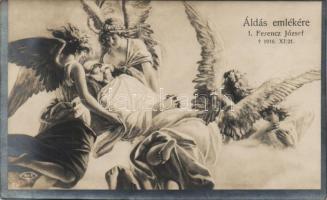 Franz Joseph with angels