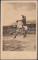 1913 Swedish Hungarian national team, Bodnár and the Swedish goalkeeper (EK)