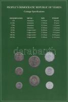 Yemen / Népköztársaság 1964-84. 1F - 250F 8klf db, forgalmi szett felbélyegzett kartonlapon T:1
Yeme...