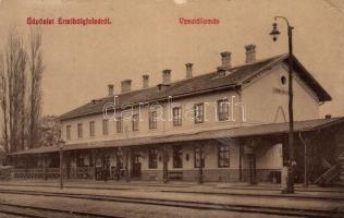 Érmihályfalva, vasútállomás / railway station (b)