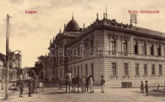 Lugos, Törvényszék; Berecz J. kiadása / court