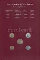 Pakisztán 1984. 5p - 1R 5klf db, forgalmi szett felbélyegzett kartonlapon T:1
Pakistan 1984. 5 Paisa...