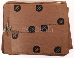 1933 Szeged, Kékes, Mezőkovácsháza, Szentes, 99 kisméretű nyaralási fotó, album hiányos