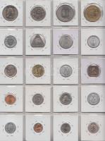 20db pénzérme klf országok érméiből, Thaiföld(Sziám), Nepál, Zimbabwe, Omán, Cook-szigetek stb. T:UN...
