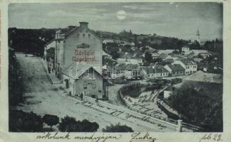 Ungvár, az iparos szövetkezet árucsarnoka, Klein Lajos kereskedése; Szenczer Henrik kiadása / shops, Judaica (EB)