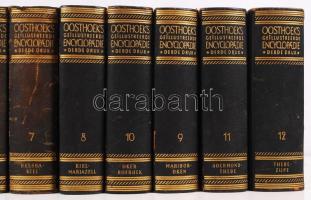 Oosthoek's geillustreerde encyclopaedie. Derte druk. Compleet in 13 dln. Utrecht-Oosthoek, 1932...