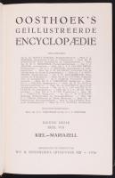 Oosthoek's geillustreerde encyclopaedie. Derte druk. Compleet in 13 dln. Utrecht-Oosthoek, 1932...