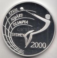 1999. 2000Ft Ag "Nyári olimpia-Sydney" T:PP Tanúsítvánnyal, dísztokban