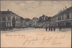 Krems an der Donau, Wienerbrücke, the shop of Mathias Moser, guest house (EK)