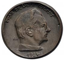 Madarassy Walter (1909-1994) 1984. "Prof. Dr. Imre György / Szent György" Br emlékérem (22...