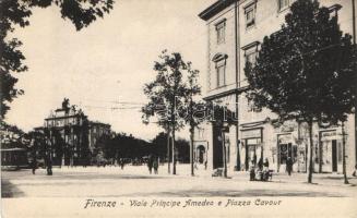 Firenze Viale Principe Amadeo, Piazza Cavour
