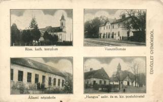 Gyömöre, vasútállomás, Hangya (EK)