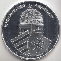 DN. "Nemzetünk nagyjai - Károly Róbert" Ag emlékérem (10,37g/0.999) T:PP Tanúsítvánnyal!